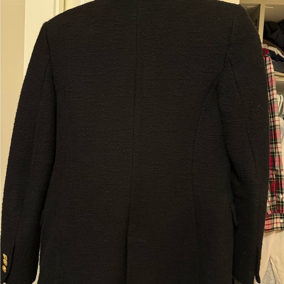 Zara Black tweed blazer with Gold Buttons - Picture 5 of 6